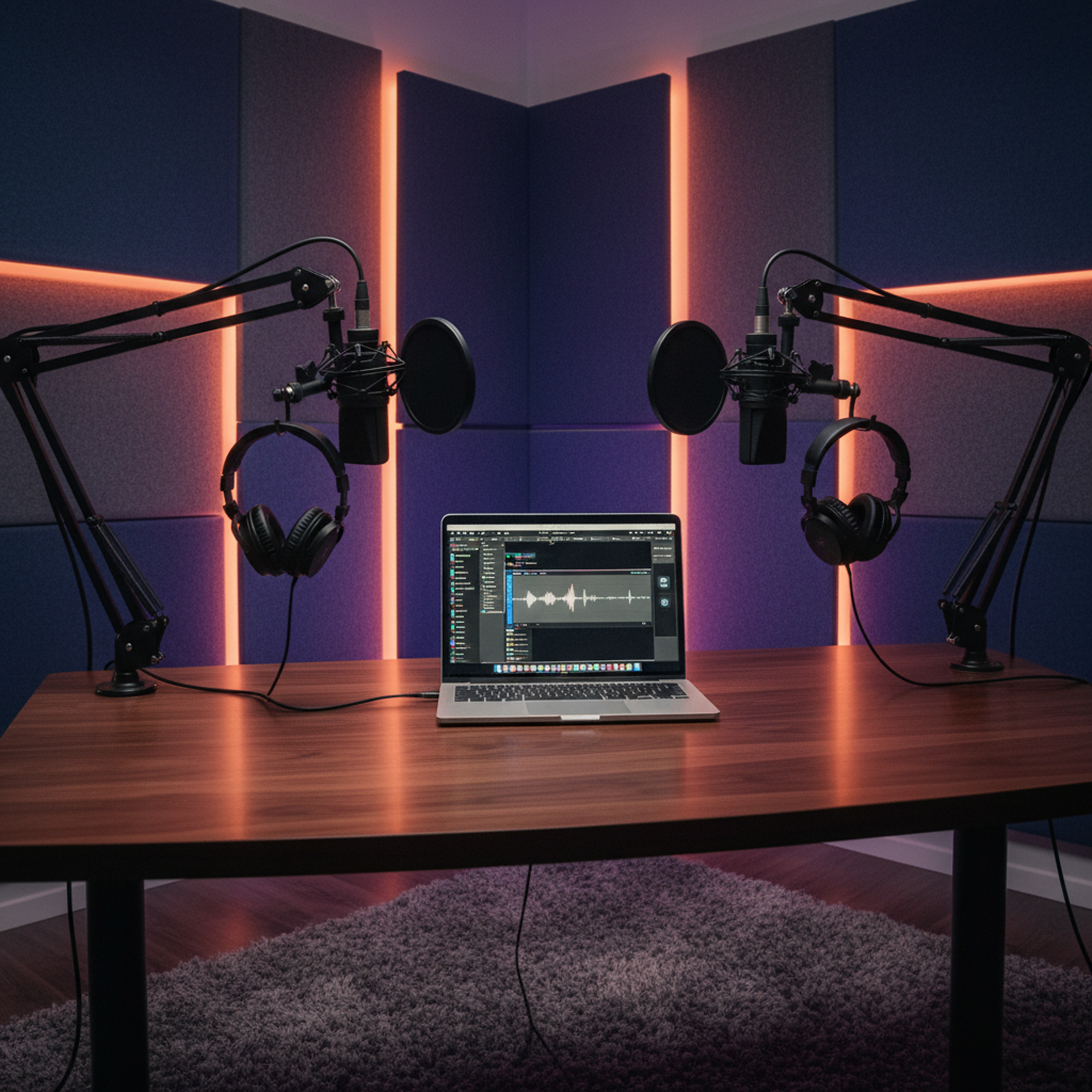 Webdesign Demo: Podcast-Website mit modernem Design