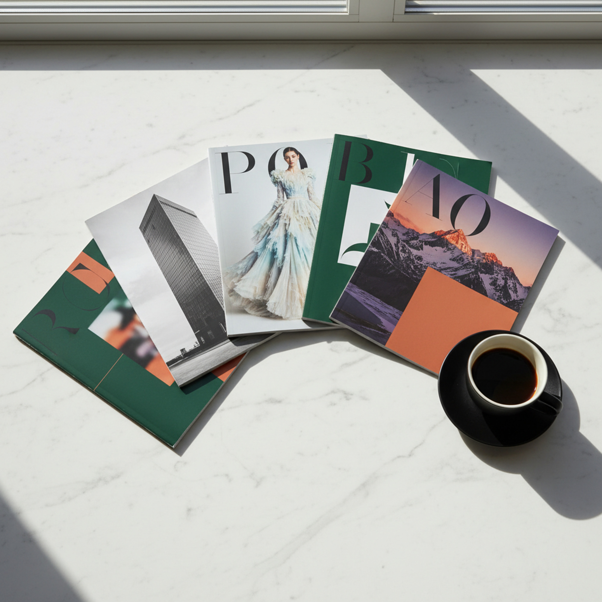 Webdesign Demo: Verlagswebsite mit Editorial-Design